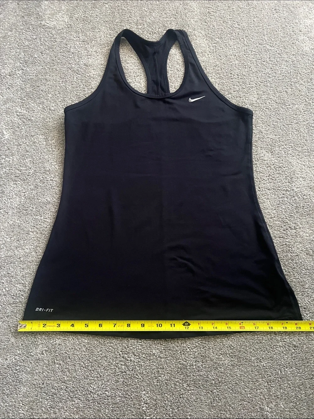 Nike Black Racerback Dri-FIT Tank Top